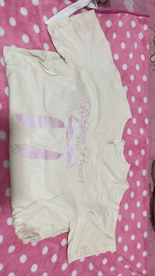 เสื้อยืดลายโบว์