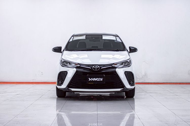 Toyota Yaris 2022 1.2 Sport Premium Sedan เบนซิน ไม่ติดแก๊ส เกียร์อัตโนมัติ ขาว รูปที่ 4