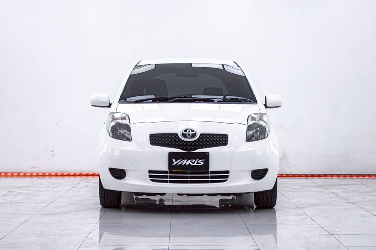 Toyota Yaris 2008 1.5 E Sedan เบนซิน ไม่ติดแก๊ส เกียร์อัตโนมัติ ขาว รูปที่ 4