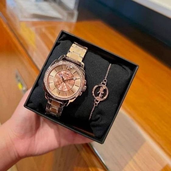 เซตนาฬิกาข้อมือแบรนด์coach รูปที่ 2