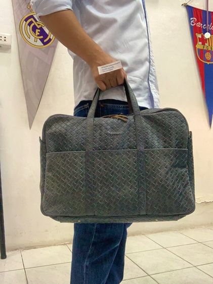 กระเป๋าแบรนด์ญี่ปุ่น HMAEN จาก Tokyo  หนังแท้สานคล้ายโบเตก้า  2,500 บาท รูปที่ 5