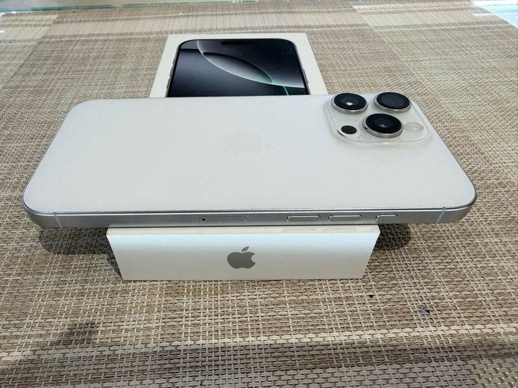iPhone 16 Pro Max 512 สีขาว ผ่อนได้ รับเทิร์น รูปที่ 2