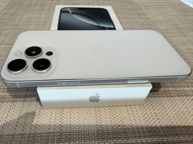 iPhone 16 Pro Max 512 สีขาว ผ่อนได้ รับเทิร์น รูปที่ 4