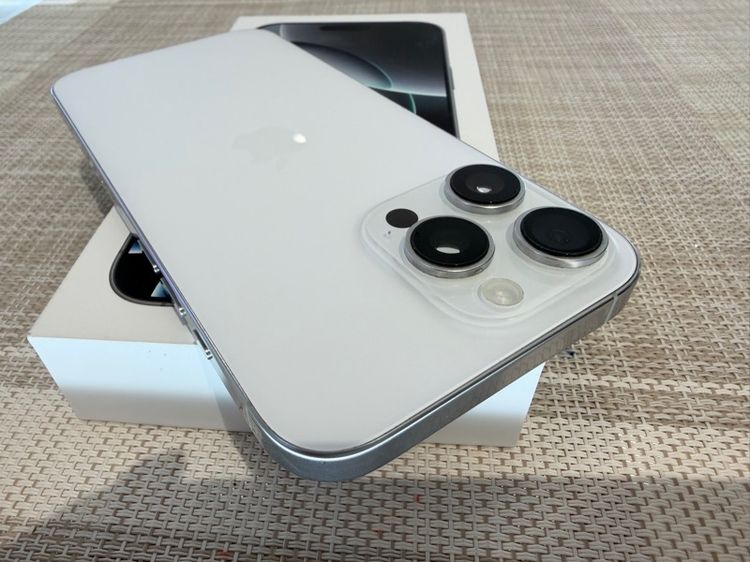iPhone 16 Pro Max 512 สีขาว ผ่อนได้ รับเทิร์น รูปที่ 3