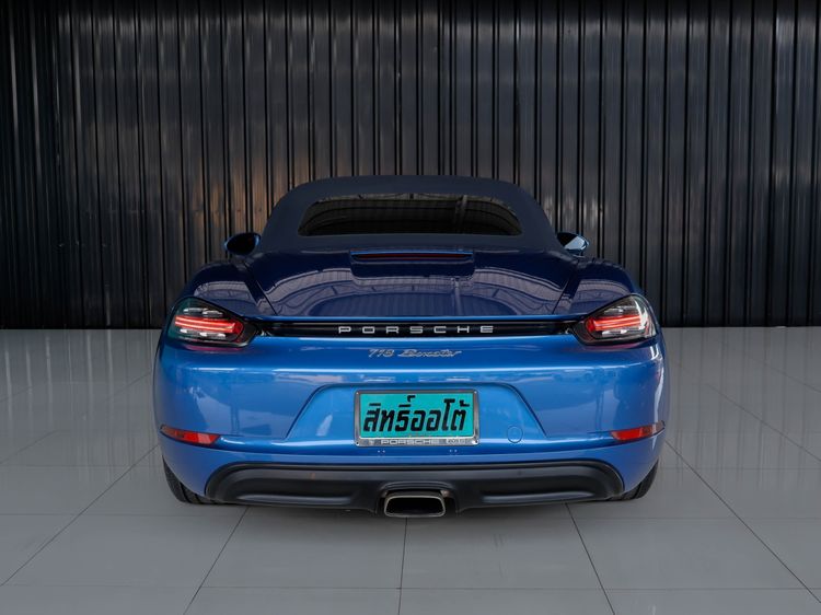 Porsche 718 2019 2.0 Boxster Sedan เบนซิน ไม่ติดแก๊ส เกียร์อัตโนมัติ น้ำเงิน รูปที่ 3