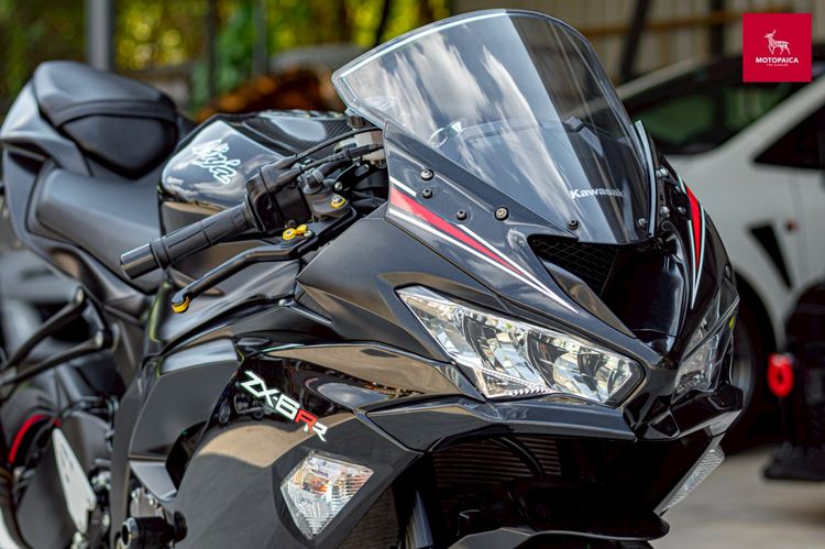 Kawasaki Ninja ZX-6R ปี2019 สีดำด้าน วิ่งน้อย6,000Km. รถใหม่มาก รูปที่ 12