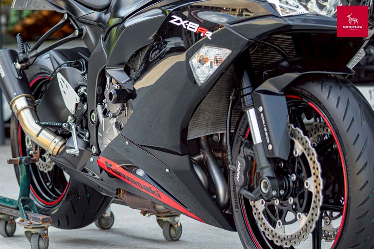 Kawasaki Ninja ZX-6R ปี2019 สีดำด้าน วิ่งน้อย6,000Km. รถใหม่มาก รูปที่ 7