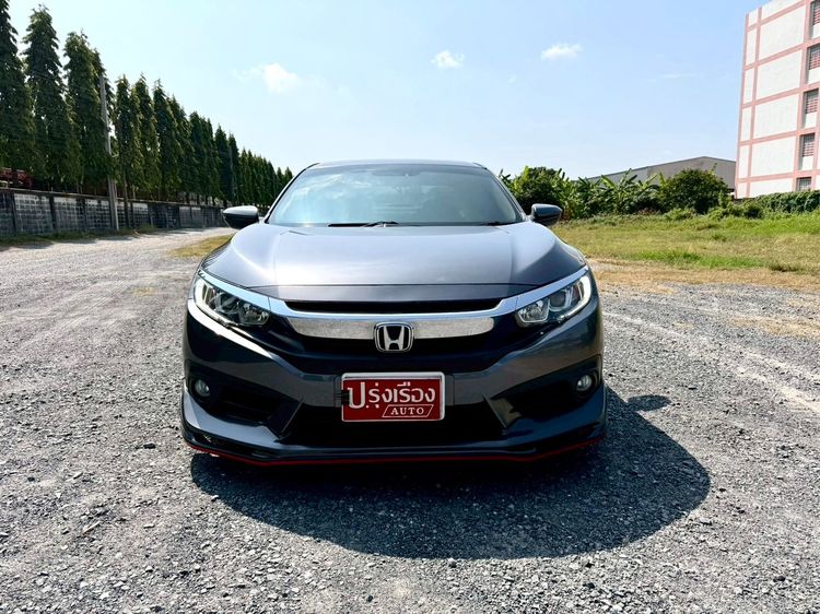 Honda Civic 2018 1.5 Turbo Sedan เบนซิน ไม่ติดแก๊ส เกียร์อัตโนมัติ เทา รูปที่ 2