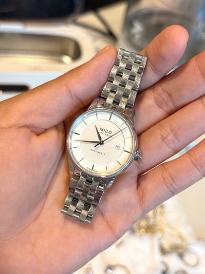 เงิน นาฬิกา MIDO Baroncelli II Lady Signature (Automatic)