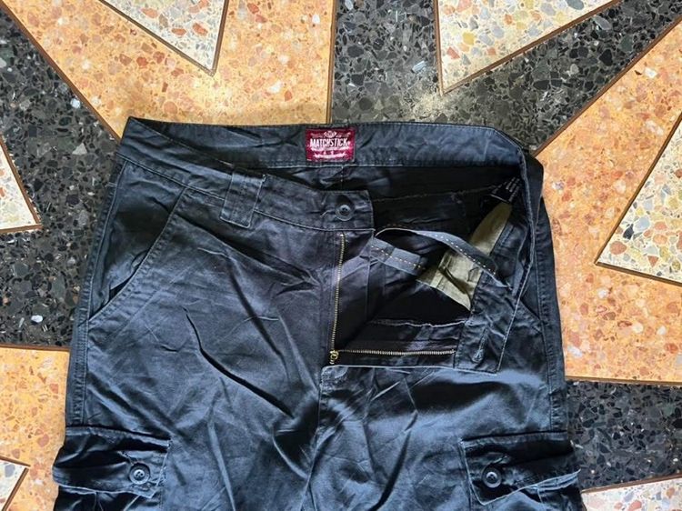 📌MATCHSTICK-CARGO PANTS เอว35-36 รูปที่ 4