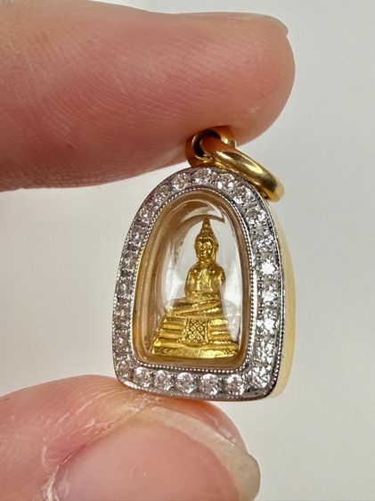 พระพุทธโสธร เนื้อทองคำแท้ รูปที่ 2