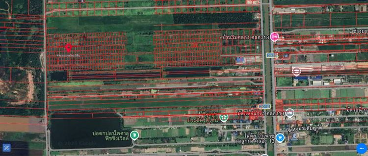 ขายที่ดิน ลำลูกกา จังหวัดปทุมธานี
