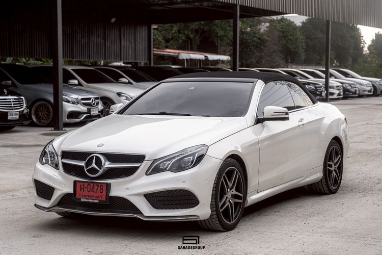 รถ Mercedes-Benz E-Class E200 สี ขาว