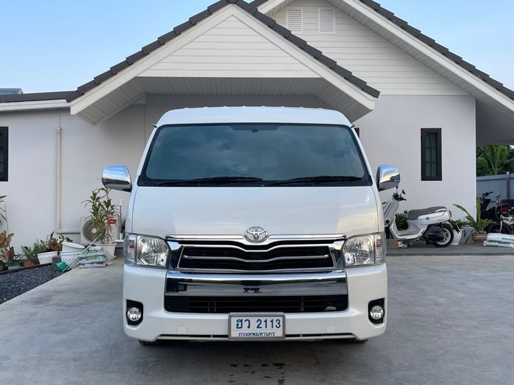 Toyota Ventury 2016 2.7 G Van เบนซิน ไม่ติดแก๊ส เกียร์อัตโนมัติ ขาว รูปที่ 2