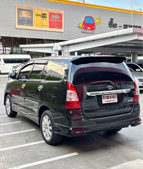 Toyota Innova 2013 2.0 V Utility-car เบนซิน LPG เกียร์อัตโนมัติ ดำ รูปที่ 3