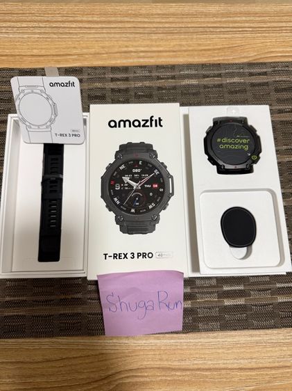ดำ Amazfit T-Rex 3 Pro