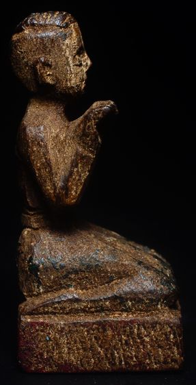 ไม้แกะนางกวัก หลวงปู่บุญวัดกลางบางแก้วครับ รูปที่ 3