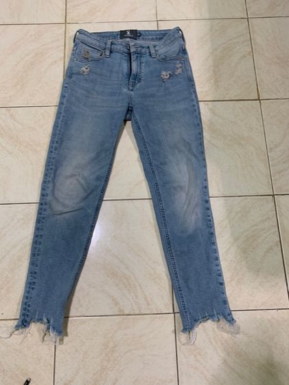  ขายด่วน กางเกงยีนส์ผู้หญิง CC DOUBLE O ของแท้ รูปที่ 2