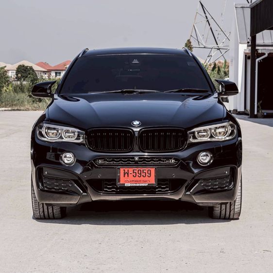 BMW X6 2016 3.0 xDrive30d M Sport 4WD Utility-car ดีเซล ดำ รูปที่ 2