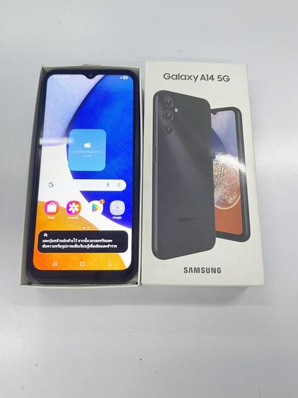 Galaxy A14 Samsung A14 5G 4 128 GB ครบ สภาพสวย ใช้งานได้ดี แบตนาน ราคาถูกใจ