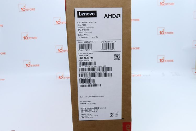 Lenovo LOQ Ryzen 7 250.RTX5050  RAM16.512GB - ID26030075 รูปที่ 12
