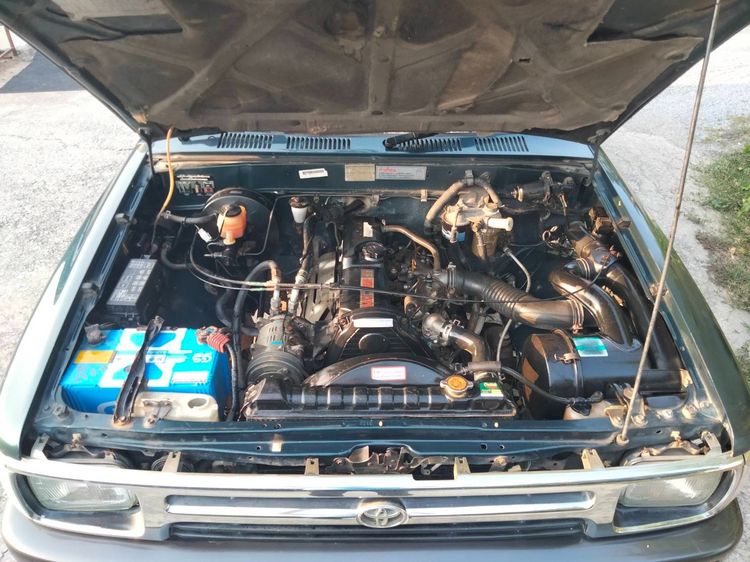 Toyota Hilux Mighty-X 1993 2.4 Pickup ดีเซล เกียร์ธรรมดา เขียว รูปที่ 2