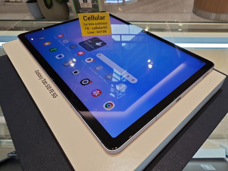 Samsung Tab S10 FE 5G สวยไร้รอย พร้อมคีย์บอร์ด ประกันศูนย์3เดือนกว่า ครบกล่อง รูปที่ 9