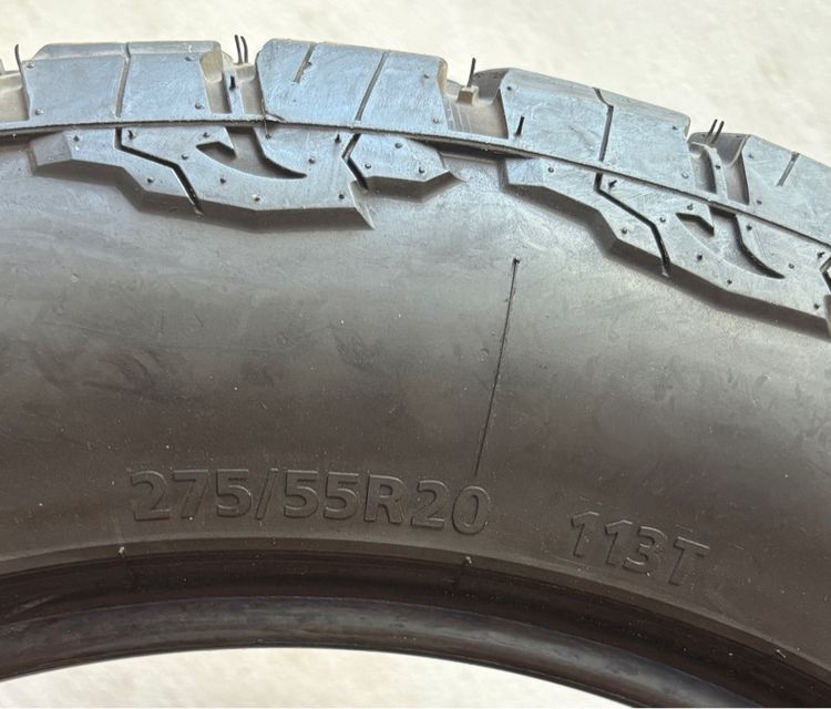 ยาง Dcenti tires All terrain AT ปี 25  มือ 2 ดอกยางเต็ม ม รูปที่ 3