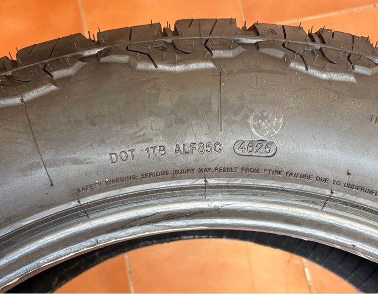 ยาง Dcenti tires All terrain AT ปี 25  มือ 2 ดอกยางเต็ม ม รูปที่ 6