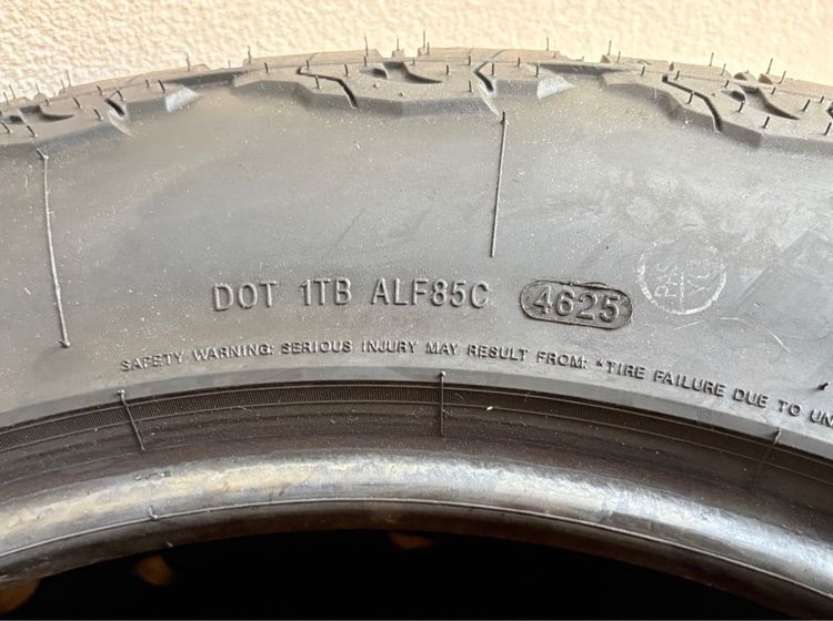 ยาง Dcenti tires All terrain AT ปี 25  มือ 2 ดอกยางเต็ม ม รูปที่ 5