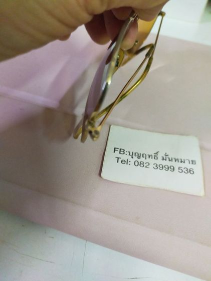 แว่นตา Rayban made in italy ของแท้ 58 14 140 สีชา สภาพดี สวยๆ รูปที่ 10