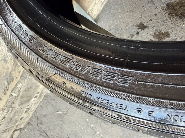 ยางDUNLOP225-45-17 ปี25 ปีแท้ ใส่แทน 215-45-17 ได้เลยจ้า  รูปที่ 8