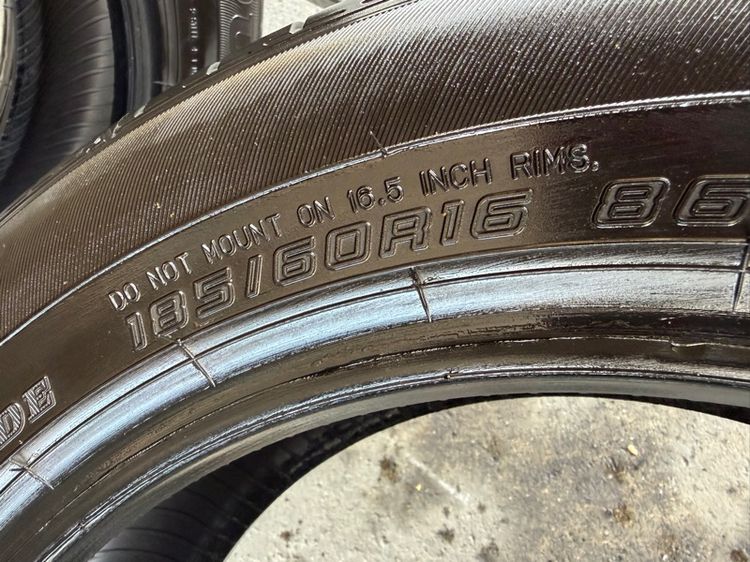 ยางDUNLOP185-60-16 ปี25 ปีแท้ ใส่แทน 185-55-16 ได้เลยจ้า รูปที่ 8