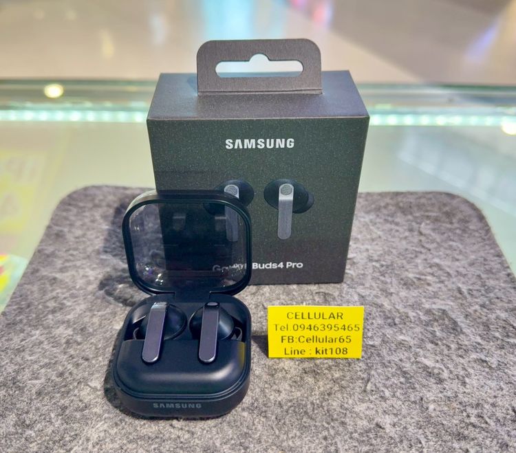 อื่นๆ Samsung Galaxy Buds4 Pro เพิ่งใช้ไม่กี่ครั้ง ประกันศูนย์เกือบปี ครบกล่อง