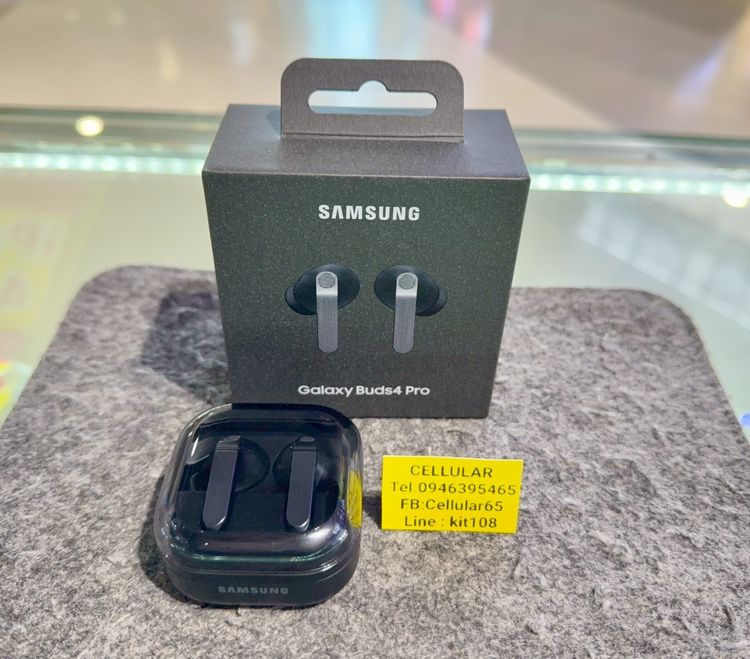 Samsung Galaxy Buds4 Pro เพิ่งใช้ไม่กี่ครั้ง ประกันศูนย์เกือบปี ครบกล่อง รูปที่ 2