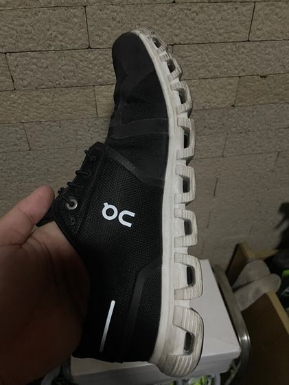 รองเท้า on cloud ผู้ชายสีดำ เบอร์ 46  รูปที่ 5