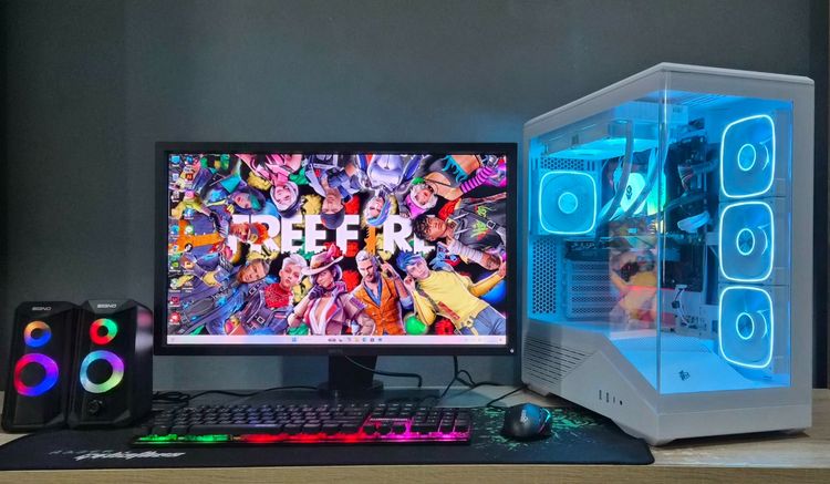 Intel วินโดว์ มากกว่า 128 กิกะไบต์ อื่นๆ ใช่ คอมพิวเตอร์เซ็ตพร้อมใช้ สเปคแรง แคสเกมส์สตีมเกมส์ลื่นๆ ตัดต่อหนักสบาย CC150  RAM 16G GTX1660 6G  M.2 500G พร้อมจอ 24 นิ้ว 144Hz  