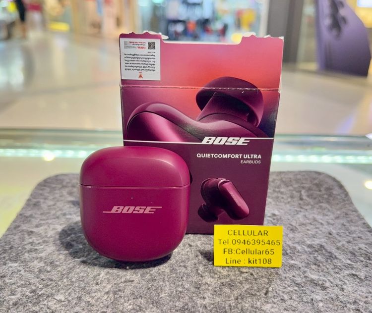 Bose QuietComfort Ultra Earbuds 2nd Gen เพิ่งใช้ไม่กี่ครั้ง ประกันศูนย์ไทย3เดือนกว่า รูปที่ 2