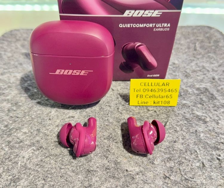 Bose QuietComfort Ultra Earbuds 2nd Gen เพิ่งใช้ไม่กี่ครั้ง ประกันศูนย์ไทย3เดือนกว่า รูปที่ 5
