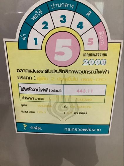 ตู้เย็น Toshiba 6.9 คิว รูปที่ 3