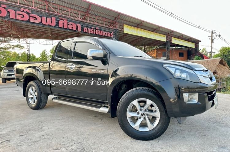 Isuzu D-MAX 2013 2.5 Hi-Lander Z Pickup ดีเซล ไม่ติดแก๊ส เกียร์ธรรมดา ดำ รูปที่ 2