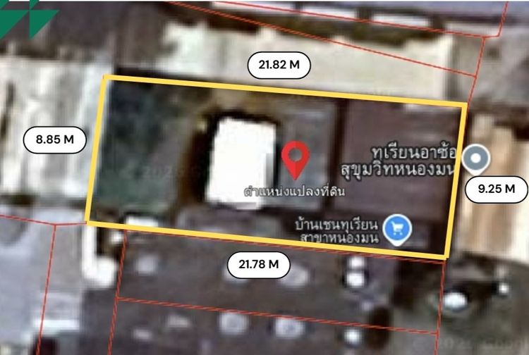 ไม่มี  ขายที่ดินพร้อมบ้าน – ตำบลแสนสุข จ.ชลบุรี รูปที่ 3