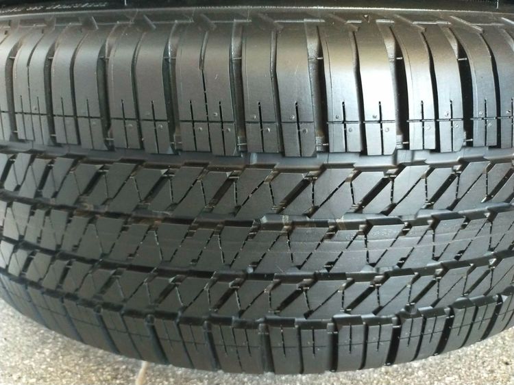 ยางบริสโตนป้ายแดง 265 60 18 ปลายปี25 ตุ่มหน้ายางยังอยู่ทุกเส้น เฉพาะยาง รูปที่ 7