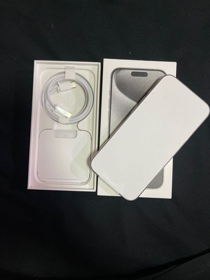 iPhone 15 Pro 256GB (White Titanium) รูปที่ 4