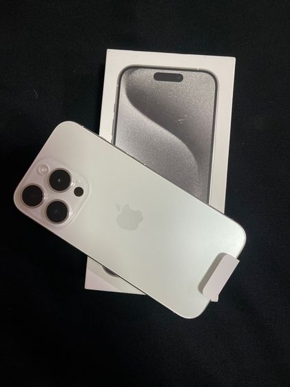 iPhone 15 Pro 256GB (White Titanium) รูปที่ 2