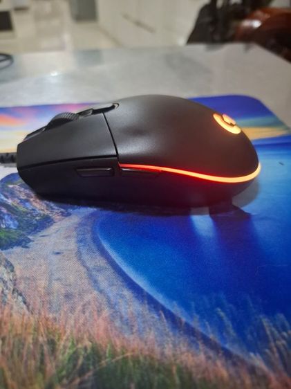 ขายเมาส์เกมมิ่ง Logitech G102 Lightsyncสภาพดี ใช้งานปกติ ไฟ RGB ปกติมีรอยใช้งานเล็กน้อย

