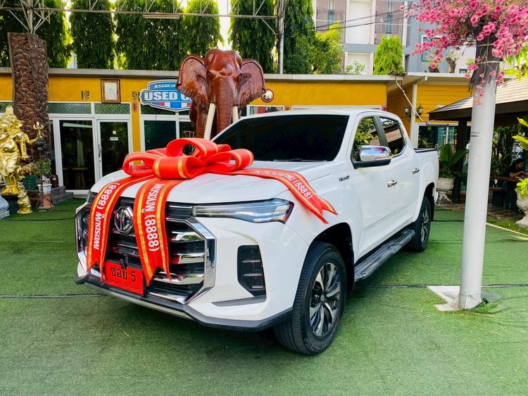 MG Extender 2025 2.0 Grand X Pickup ดีเซล ไม่ติดแก๊ส เกียร์อัตโนมัติ ขาว รูปที่ 2