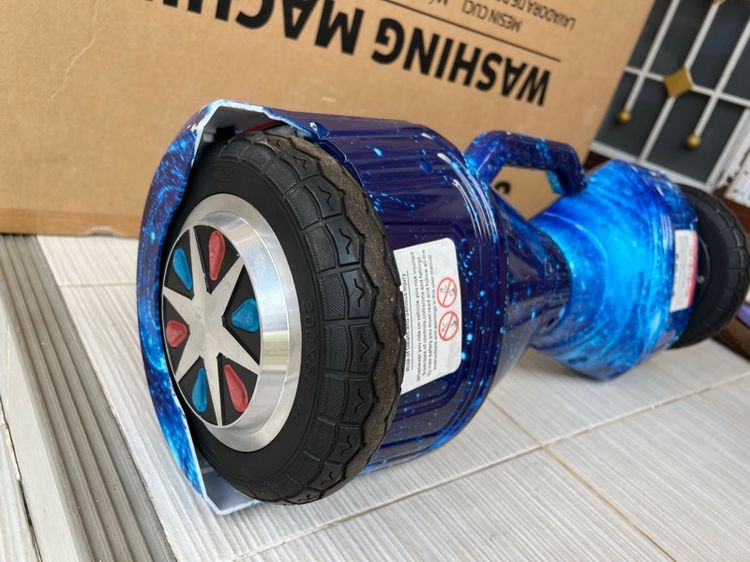 hoverboard โฮเวอร์บอร์ด  สกู๊ตเตอร์ไฟฟ้า มีไฟ LED  มือ2  เล่นน้อยคะ รูปที่ 3