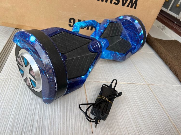 hoverboard โฮเวอร์บอร์ด  สกู๊ตเตอร์ไฟฟ้า มีไฟ LED  มือ2  เล่นน้อยคะ รูปที่ 5