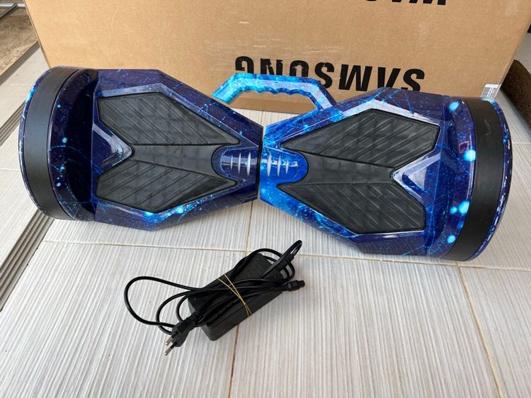 hoverboard โฮเวอร์บอร์ด  สกู๊ตเตอร์ไฟฟ้า มีไฟ LED  มือ2  เล่นน้อยคะ รูปที่ 7